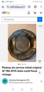 Assiettes en étain 8, Antiquités & Art, Enlèvement