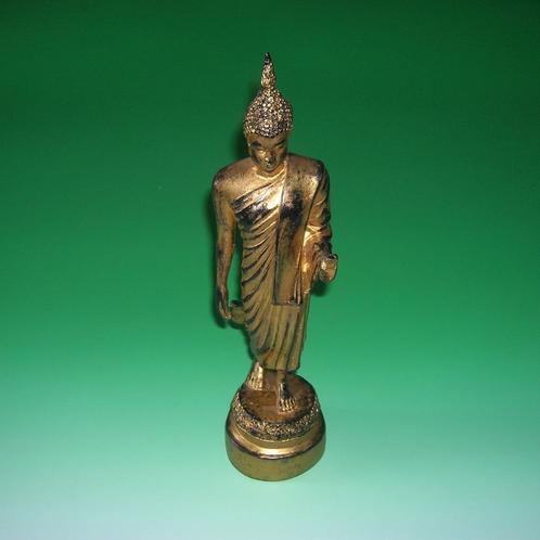 Beeld: Staande Thaise Boeddha (Goud), Huis en Inrichting, Woonaccessoires | Boeddhabeelden, Nieuw, Ophalen of Verzenden