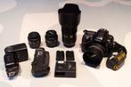 Nikon D800 met lenzen, Spiegelreflex, Gebruikt, Ophalen of Verzenden, 36 Megapixel