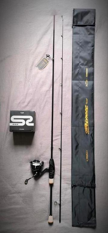 Pioneer Trout 213cm/0,5-7gr set + 800 haspel + nylon  beschikbaar voor biedingen