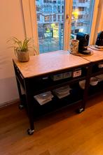 Opbergrek IKEA met wieltjes, Huis en Inrichting, Ophalen, 50 tot 100 cm, Zo goed als nieuw, Metaal