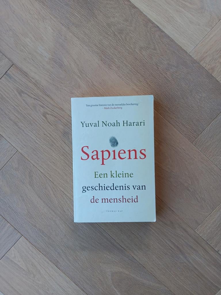 Yuval Noah Harari - Sapiens, Livres, Livres Autre, Enlèvement ou Envoi