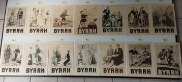 Posters (prenten)-Byrrh "begin jaren 1930" in prima staat beschikbaar voor biedingen