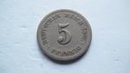 5 pfennig 1876 F, Postzegels en Munten, Munten | Europa | Niet-Euromunten, Ophalen