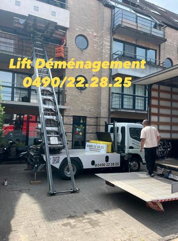 7/7 LIFT + 20m3 VERHUISWAGEN 📞0490 22 28 25📞 beschikbaar voor biedingen