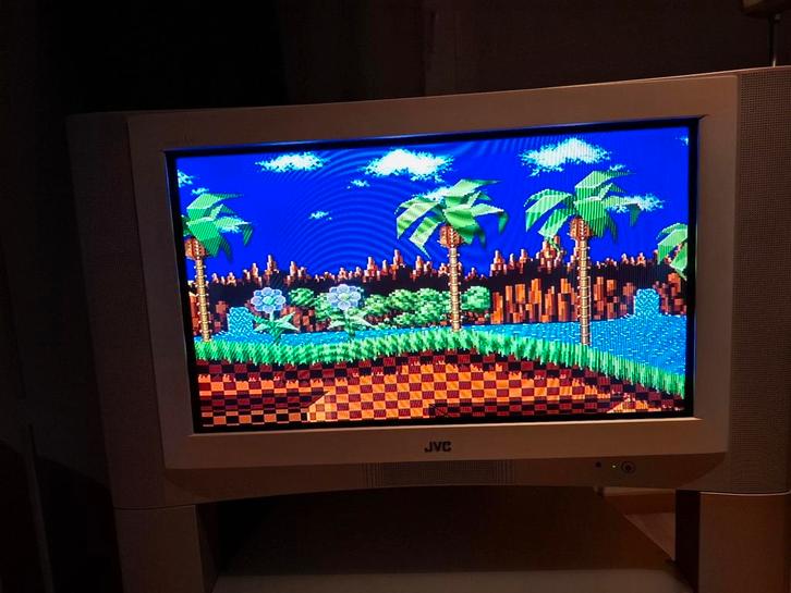 JVC Interiart HV-32D25EUW — 32” 480p EDTV CRT, Audio, Tv en Foto, Vintage Televisies, Zo goed als nieuw, Ophalen