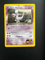 Rocket’s Mewtwo Gym Challenge Pokemon 14/132 first edition!, Enlèvement ou Envoi, Utilisé, Cartes en vrac, Foil