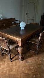 Tafel met 8 stoelen, Antiek en Kunst, Ophalen