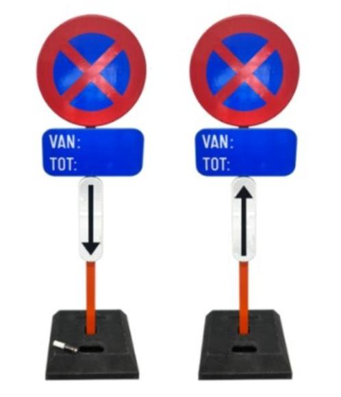 TE HUUR parkeer/stationeer verbod set, Bricolage & Construction, Bricolage & Rénovation Autre, Enlèvement