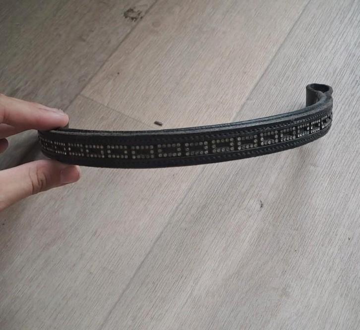 Hoofdstel onderdelen, Dieren en Toebehoren, Paarden en Pony's | Hoofdstellen en Tuigage, Zo goed als nieuw, Ophalen of Verzenden