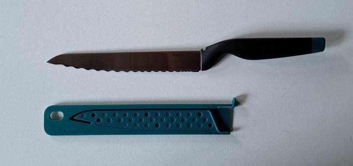 Tupperware™ Broodmes « Universale » zwart en groen, Huis en Inrichting, Keuken | Tupperware, Nieuw, Overige typen, Groen, Verzenden