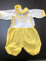 Poppenkleren: broekpak met hemd in katoen, Ophalen of Verzenden, Gebruikt, Kleertjes