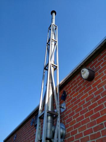 schoorsteen inox beschikbaar voor biedingen
