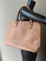 Neuville grand sac cuir grainébeige rosé, Ophalen of Verzenden, Zo goed als nieuw, Beige, Handtas