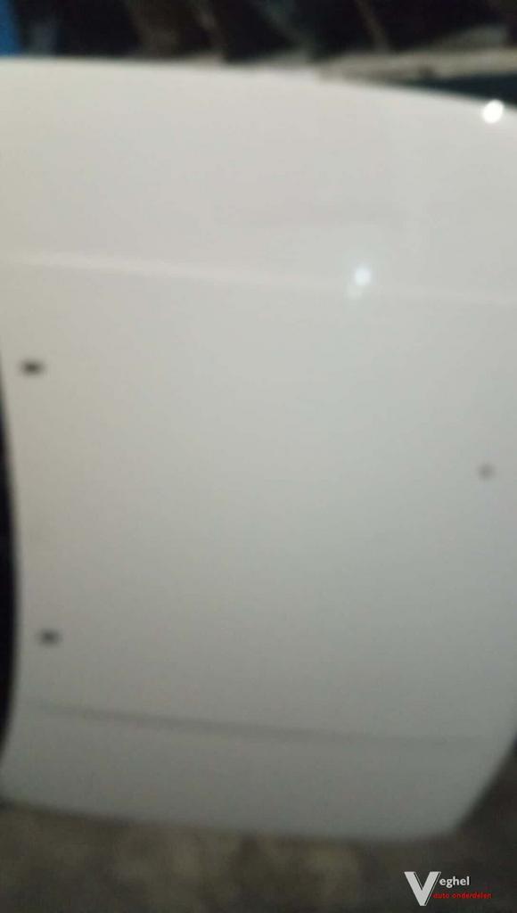 Motorkap Volkswagen golf 3 1994 wit en groen, Auto-onderdelen, Carrosserie, Motorkap, Gebruikt, Ophalen