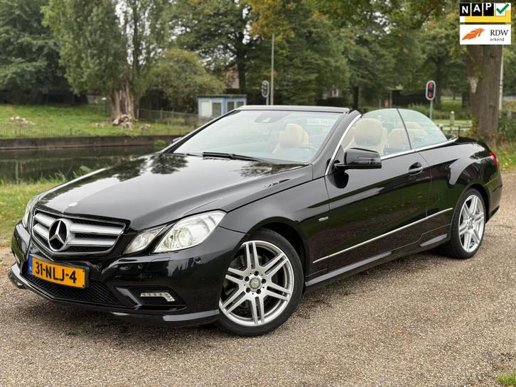Mercedes-Benz E-klasse Cabrio 200 CGI Avantgarde|Automaat|Na, Auto's, Mercedes-Benz, Bedrijf, Te koop, E-Klasse, ABS, Airbags
