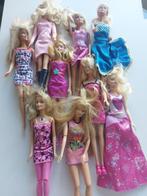 BARBY poppen 9 stuks waarvan 2 zeer fleksibel laatste 2 foto, Ophalen of Verzenden, Zo goed als nieuw, Babypop