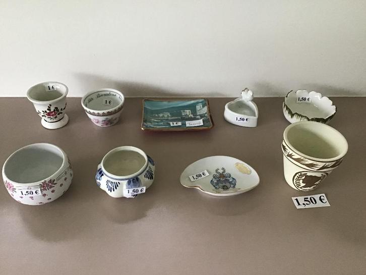 9 petits poêles/plats à 1 ou 1,50€ chacun, Antiquités & Art, Curiosités & Brocante, Enlèvement ou Envoi