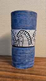 Italiaanse Fratelli Fanciulacci Design vaas zebra getekend, Antiek en Kunst, Ophalen of Verzenden
