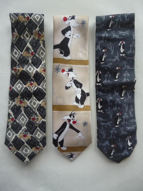 Stropdas, das Sylvester (Looney Tunes), Kleding | Heren, Stropdassen, Zo goed als nieuw, Ophalen of Verzenden
