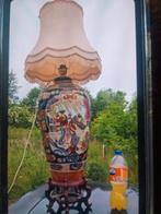 Grote chinese vaas, lampedeire handbeschilderd, Ophalen of Verzenden