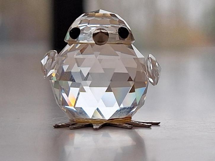 Figurine oiseau cristal Swarovski, Verzamelen, Swarovski, Gebruikt, Figuurtje, Ophalen of Verzenden