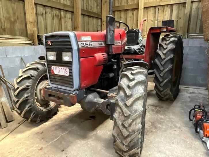 1986 Massey-Ferguson 355 4WD landbouwtractor, Zakelijke goederen, Landbouw | Tractoren, Massey Ferguson, Gebruikt