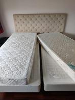 2 sommiers IKEA sultan avec matelas, Huis en Inrichting, Slaapkamer | Boxsprings, Ophalen, Gebruikt, 90 cm, Eenpersoons