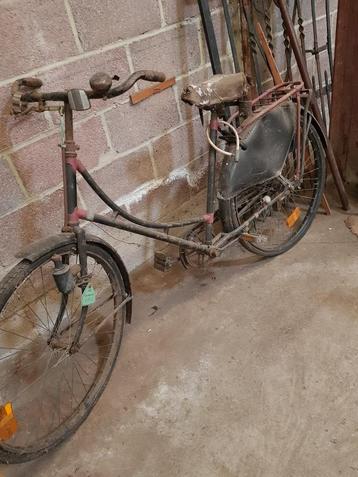 ancien vélo à restaurer, Enlèvement