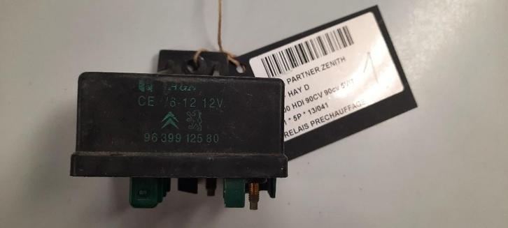 VOORGLOEI RELAIS Peugeot Partner Combispace (9639912580), Auto-onderdelen, Elektronica en Kabels, Peugeot, Gebruikt