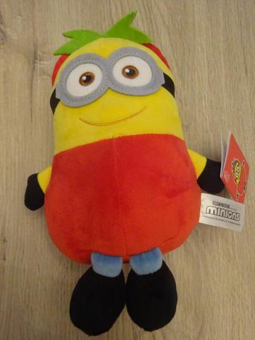 knuffel minion tomaat beschikbaar voor biedingen