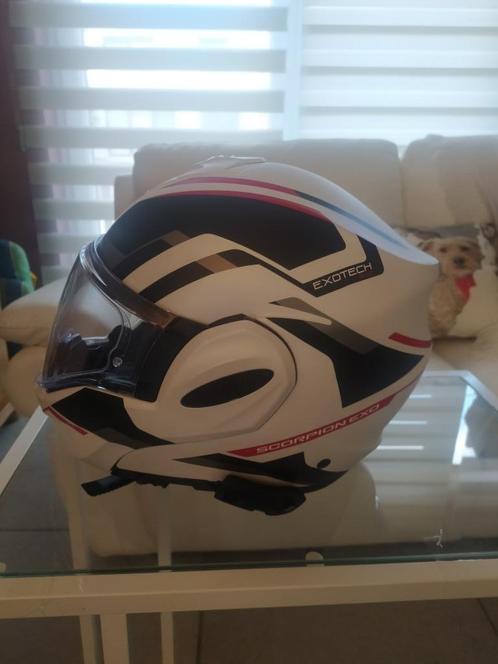Beau casque moto Scorpion NEUF, Motoren, Kleding | Motorhelmen, Heren, Overige typen, XXL, Overige merken, Nieuw met kaartje, Ophalen
