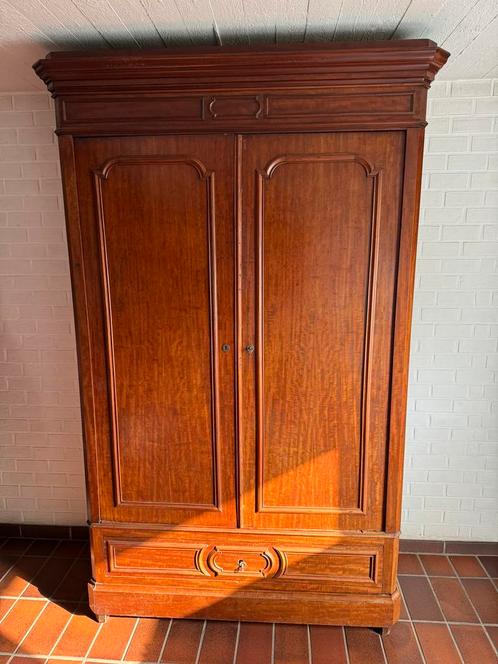 Mahoniehouten kast, Antiek en Kunst, Antiek | Meubels | Kasten, Ophalen