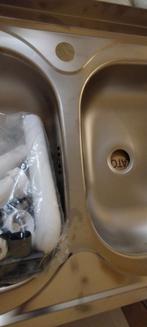 Évier 120x50 neuf 2 bacs droit ! VENDU !, Enlèvement