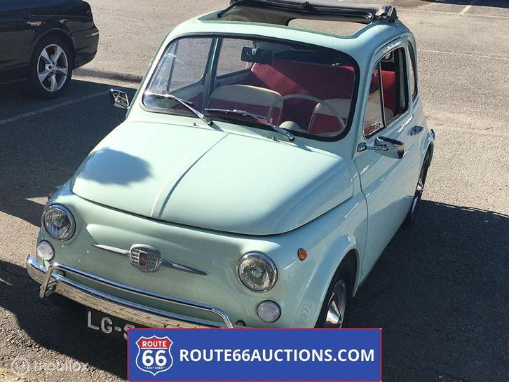 Fiat 500L | 1967 | Route 66 Auctions, Auto's, Oldtimers, Bedrijf, Te koop, Fiat, Benzine, Overige carrosserie, Handgeschakeld