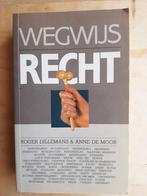 Boek : wegwijs recht / R. Dillemans en Anne de Moor, Comme neuf, Enlèvement ou Envoi