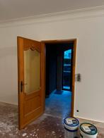 Eiken deuren, Doe-het-zelf en Bouw, Deuren en Vliegenramen, Ophalen, 80 tot 100 cm, Binnendeur, Zo goed als nieuw