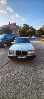 oldtimer w124 220 benzine, Auto's, Automaat, 4 cilinders, Beige, Bruin