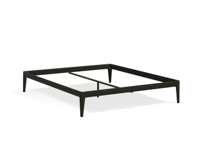 auping minimalistisch design zwart essential, Huis en Inrichting, Slaapkamer | Bedden, Zo goed als nieuw, Tweepersoons, 180 cm
