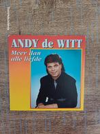 Andy de Witt - meer dan alle liefde, CD & DVD, CD Singles, Comme neuf, Enlèvement ou Envoi