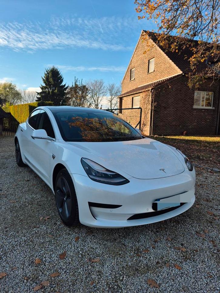 Tesla 3 54000km, Auto's, Tesla, Particulier, Model 3, Achteruitrijcamera, Keyless entry, LED verlichting, Elektrisch, Euro 6, Berline