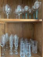 Verschillende glazen te koop, Gebruikt, Ophalen