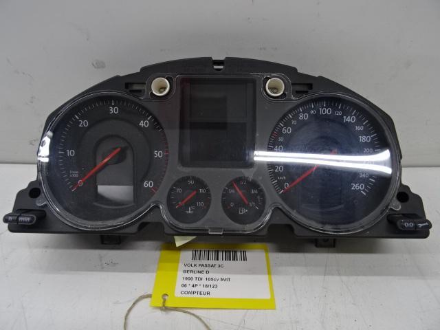 COMPTE-TOURS Volkswagen Passat (3C2) (3C0920860H), Autos : Pièces & Accessoires, Tableau de bord & Interrupteurs, Volkswagen, Utilisé