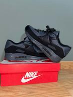 Nike Air Max 90 Black/Grey, Nieuw, Sneakers, Nike, Zwart