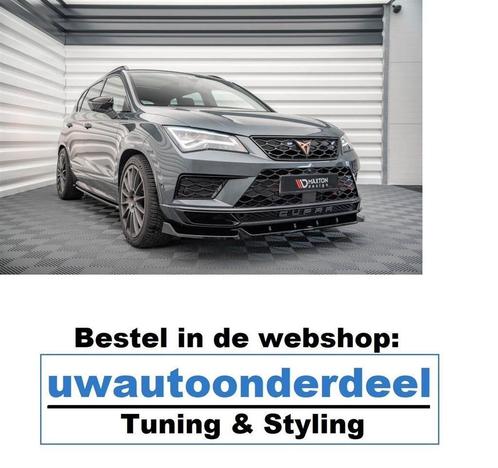 Maxton Design Seat Ateca Cupra Spoiler Lip Spitter, Auto diversen, Tuning en Styling, Verzenden