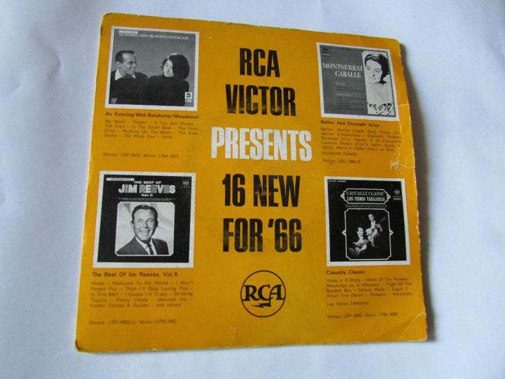 PRÉSENTATION DE RCA VICTOR, 16 NOUVEAUX SINGLES, CD & DVD, Vinyles Singles, Utilisé, Single, Autres genres, 7 pouces, Enlèvement ou Envoi