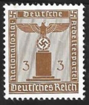 1 Postzegel Duitse Rijk 1942 Adelaar op sokkel, beschikbaar voor biedingen