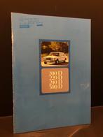 Brochure Mercedes W123 200D 220D 240D 300D, Ophalen of Verzenden, Mercedes