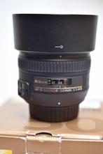 Nikon AF-S Nikkor 50MM 1.4 G + Kenko UV filter, Ophalen, Zo goed als nieuw, Standaardlens