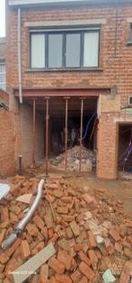 Achtergevel afbreken en dan poutrel plaatsen 0466498753, Enlèvement ou Envoi